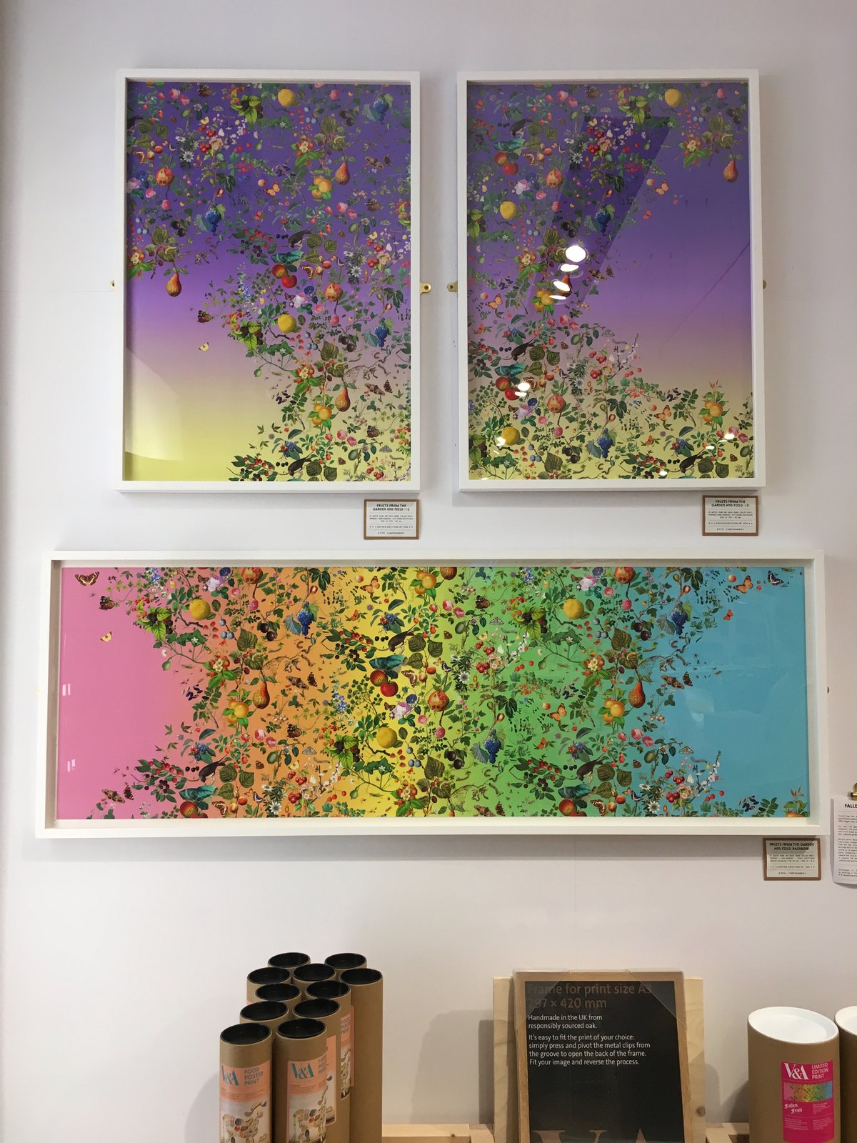 アート・デザイン・音楽 FRUITS PALACE First Fruits Print — A Sanctified Art