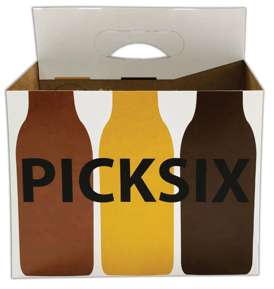 Image of 6 Pack Pick Six 12oz Bottle Carrier