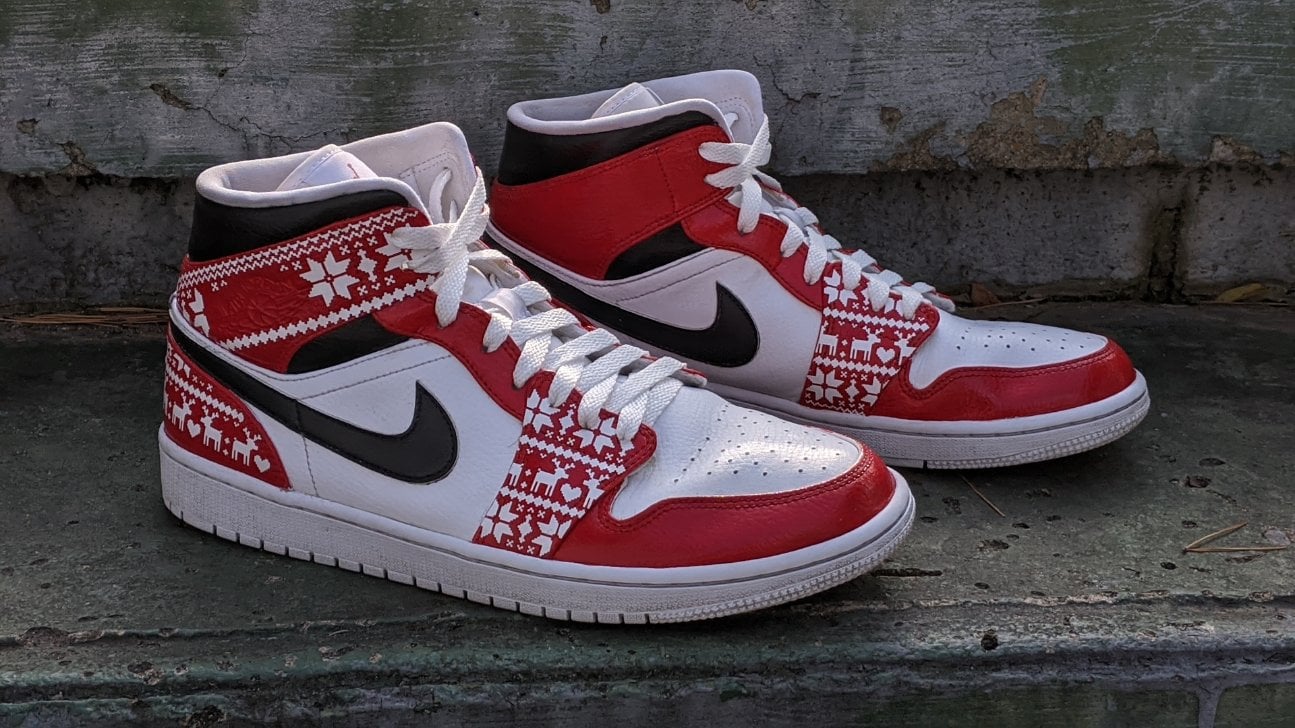Nike Air Jordan 1 High "Christmas In Chicago" Reclaim Redesign Footwear