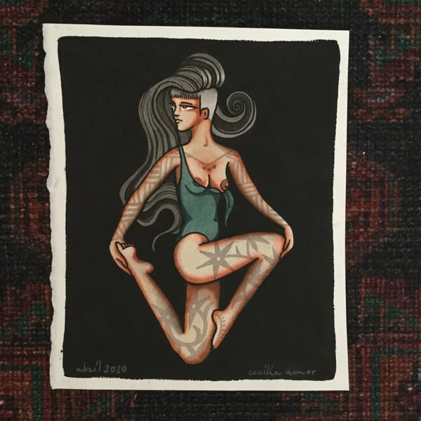 Image of Print "Yogi"