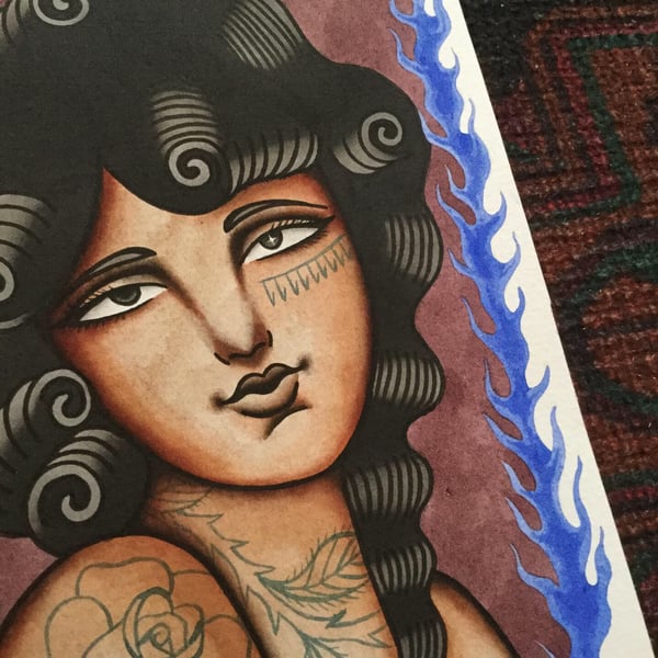 Image of Print " Fuego"