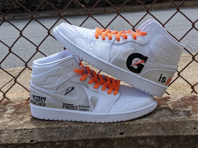 Red gatorade jordan 1 Clearance