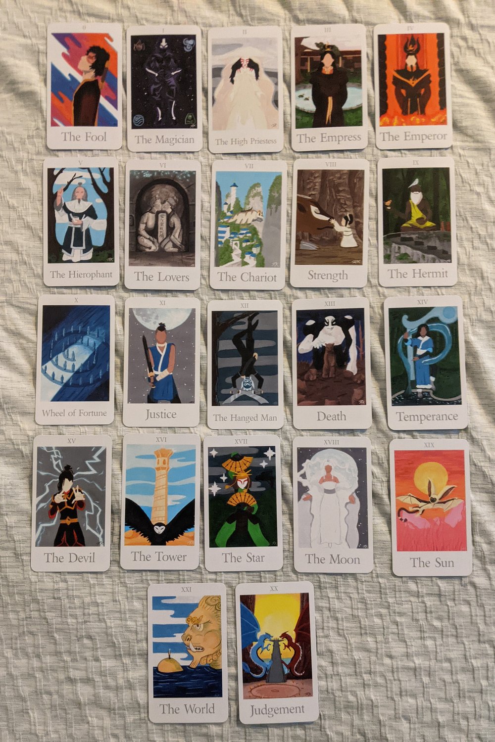 Image of Four Nations Major Arcana Deck PRE PRODUCTION ORDER