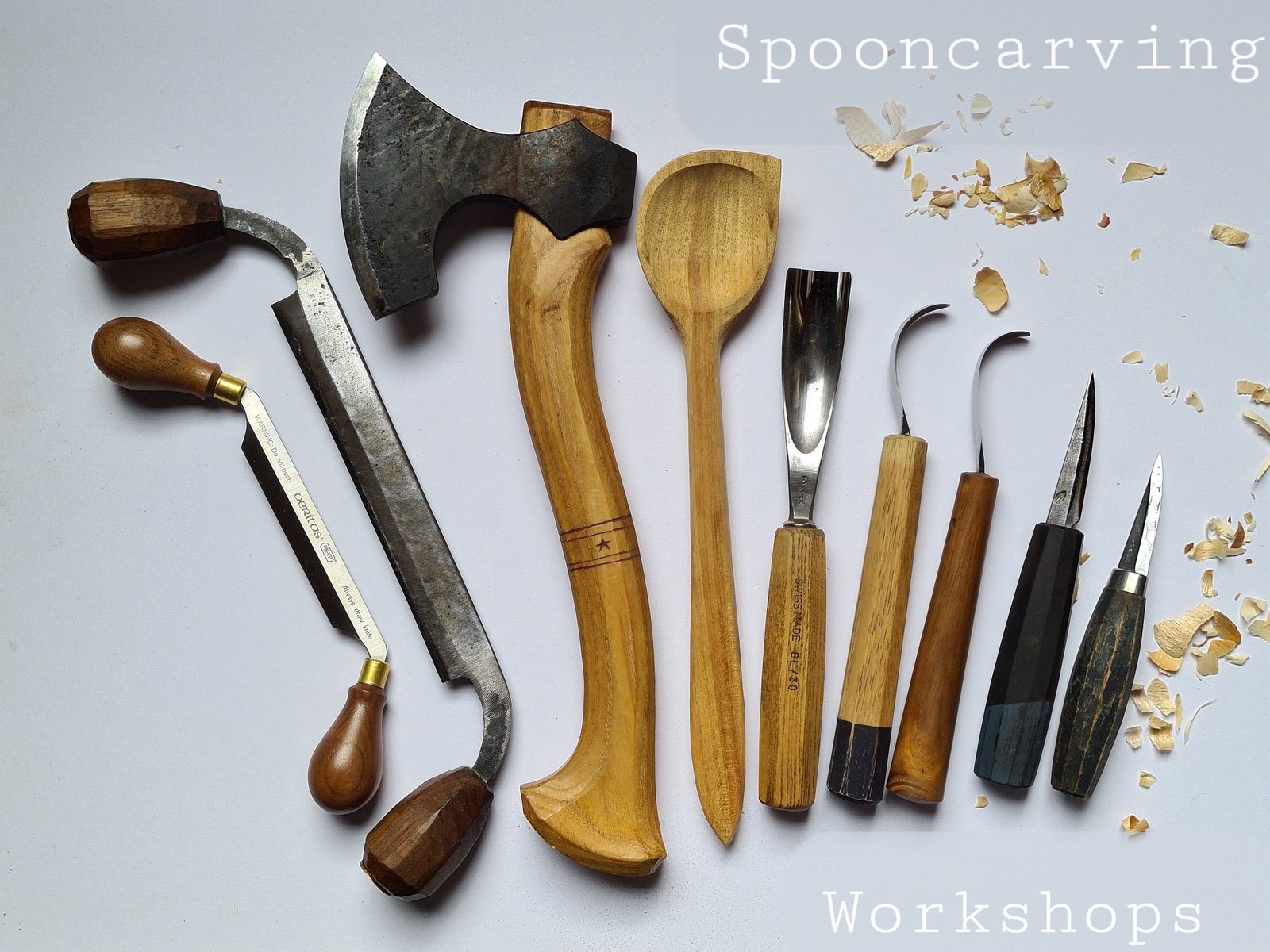 Spoon store carving tool