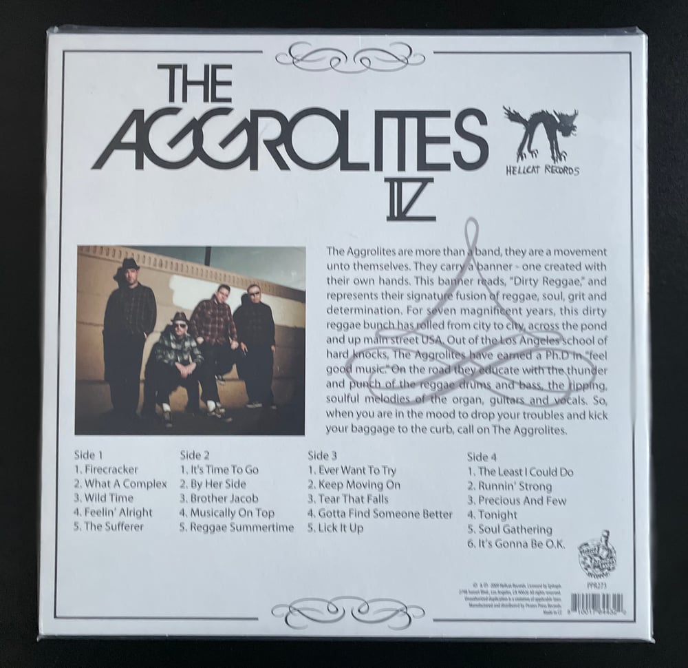 Image of The Aggrolites IV Vinyl 2xLP