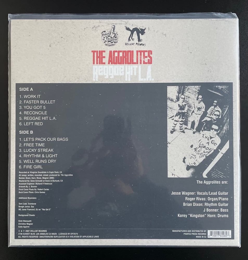 Image of The Aggrolites - Reggae Hit L.A. Vinyl LP