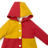 Image 2 of Enchanted coat in color block