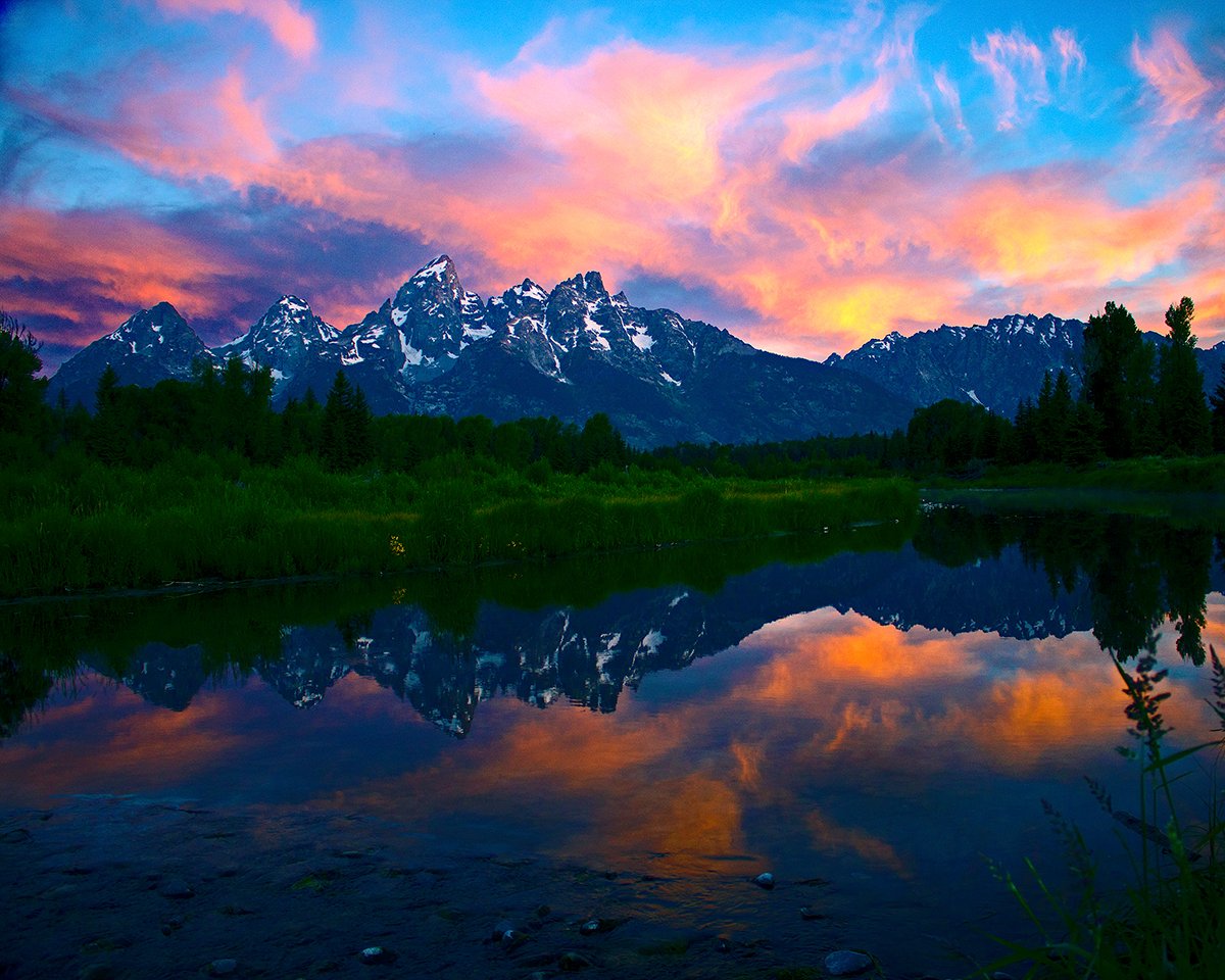 Image of Grand Tetons Sunrise