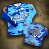 BLUE CAMO MX JERSEY 