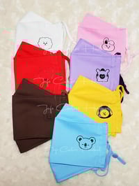 BT21 BTS 7 Characters Face Masks