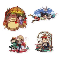 Image 2 of ✧ Ghibli Holo Stickers ✧