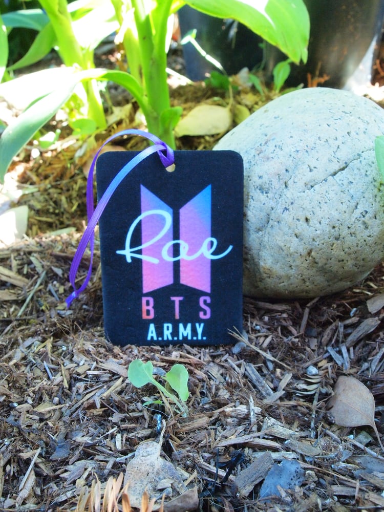 Image of Custom Air Freshener (Refillable) - Rectangle 