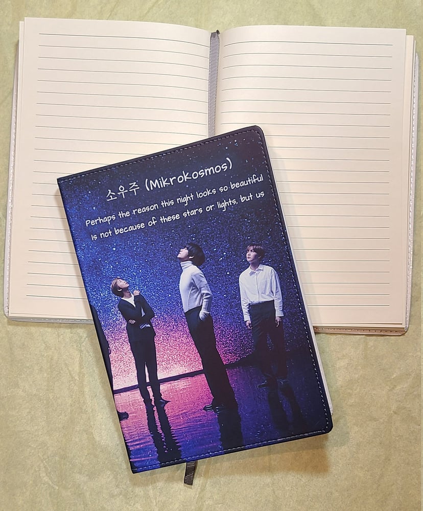 Image of Journal - Bangtan Fan Made Journal, 방탄소년단 Journal, BTS Notebook