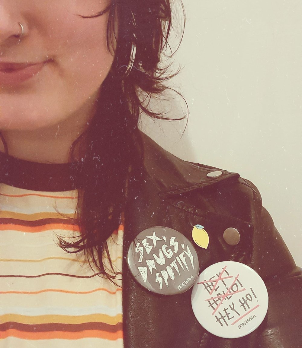 ' SEX, DRUGS, SPOTIFY' BIG BADGE