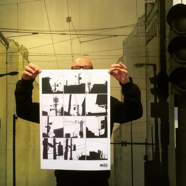 "Toronto Squares" | Poster