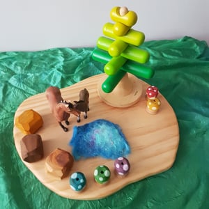 Image of Wooden Small World Platform / base plate
