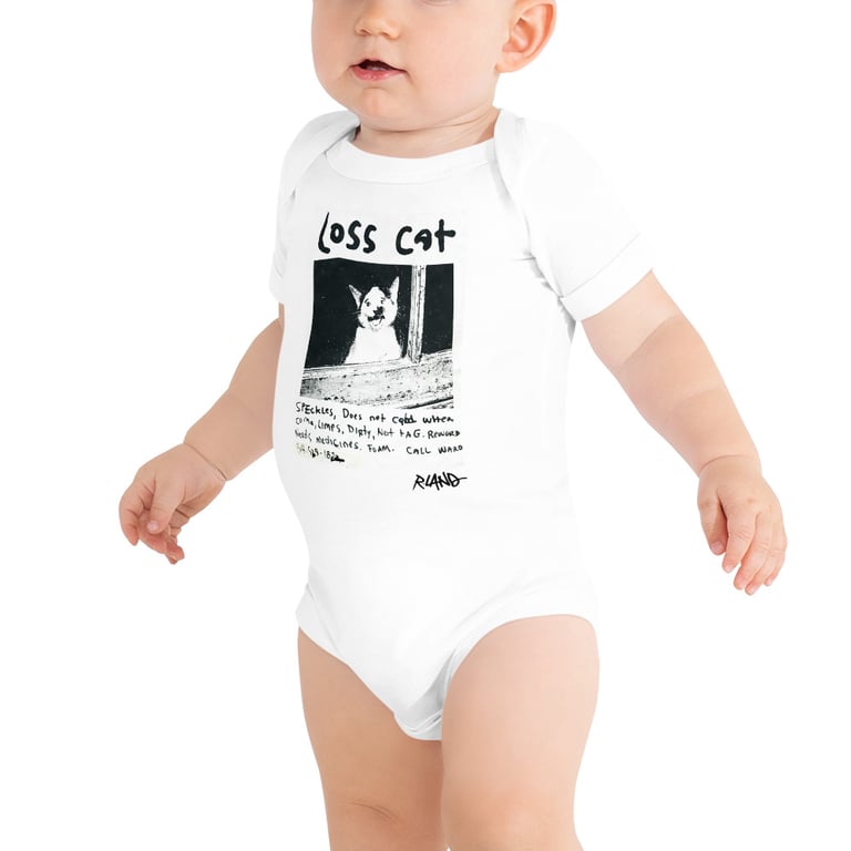 Unisex Loss Cat Onesie