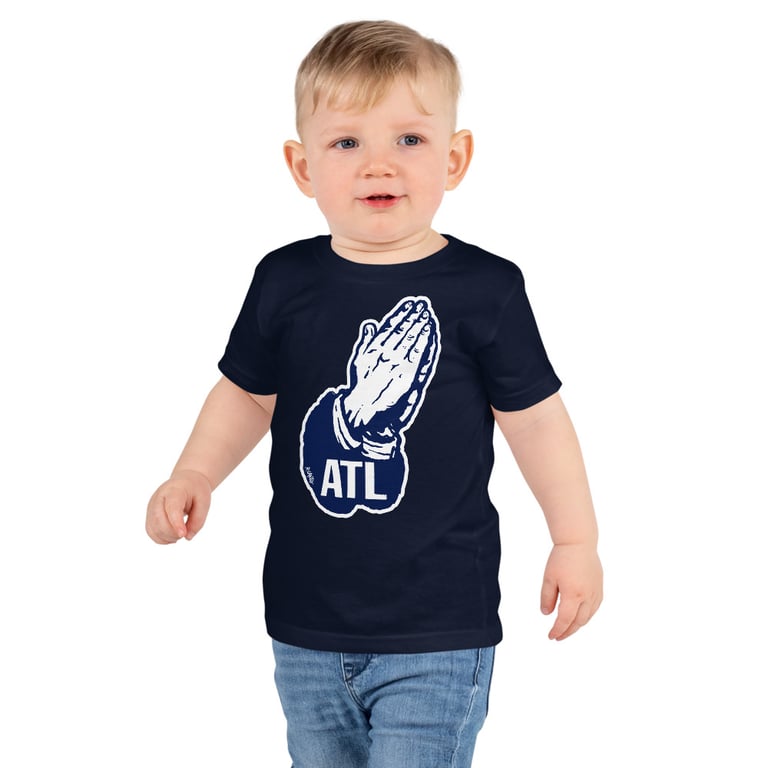 NEW! Unisex Kids Pray for ATL t-shirt Image 2