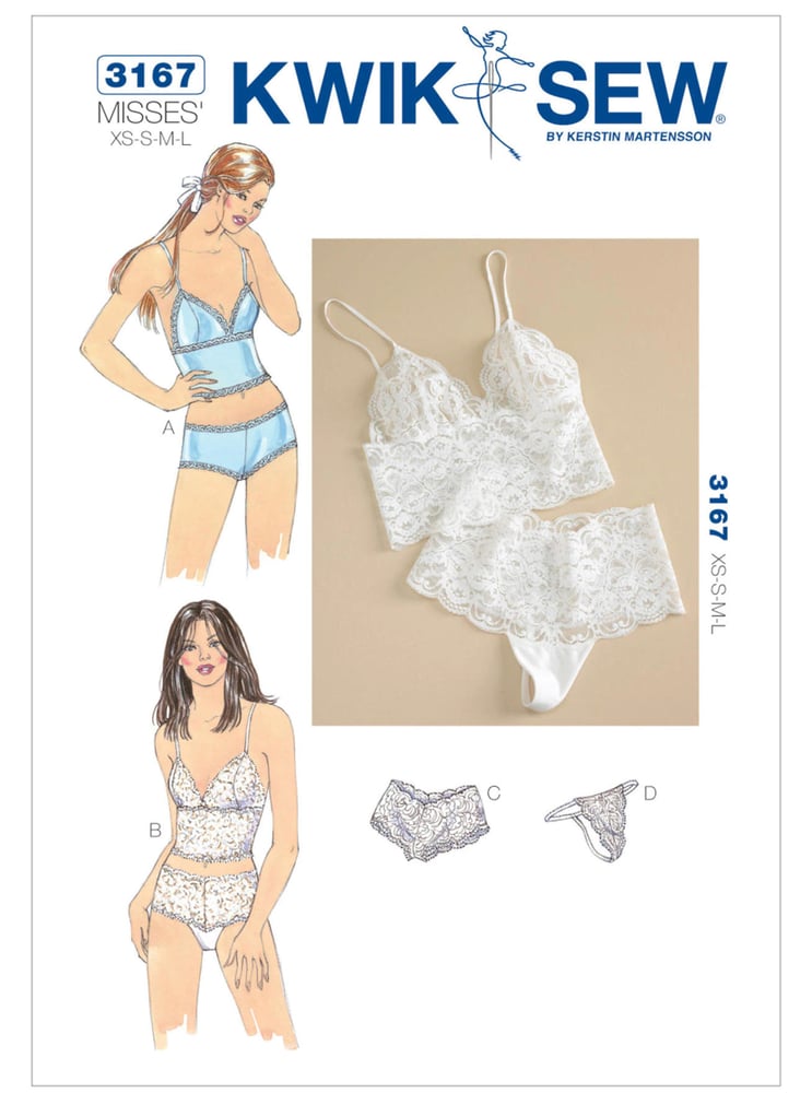 Image of VIRTUAL ZOOM OR IN PERSON Lingerie Workshop 