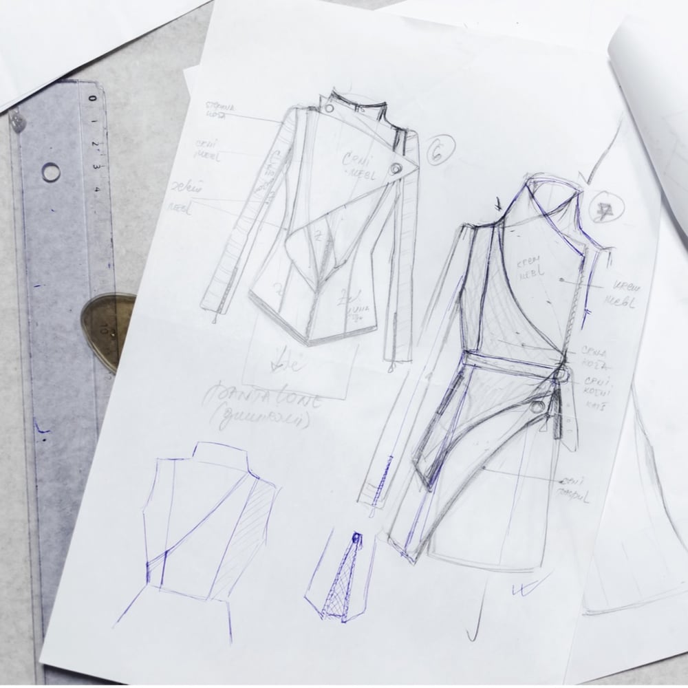 How to sketch like a fashion designer?