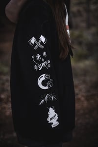 Image 4 of Tall Hoodie  - Limited Edition - BLACK
