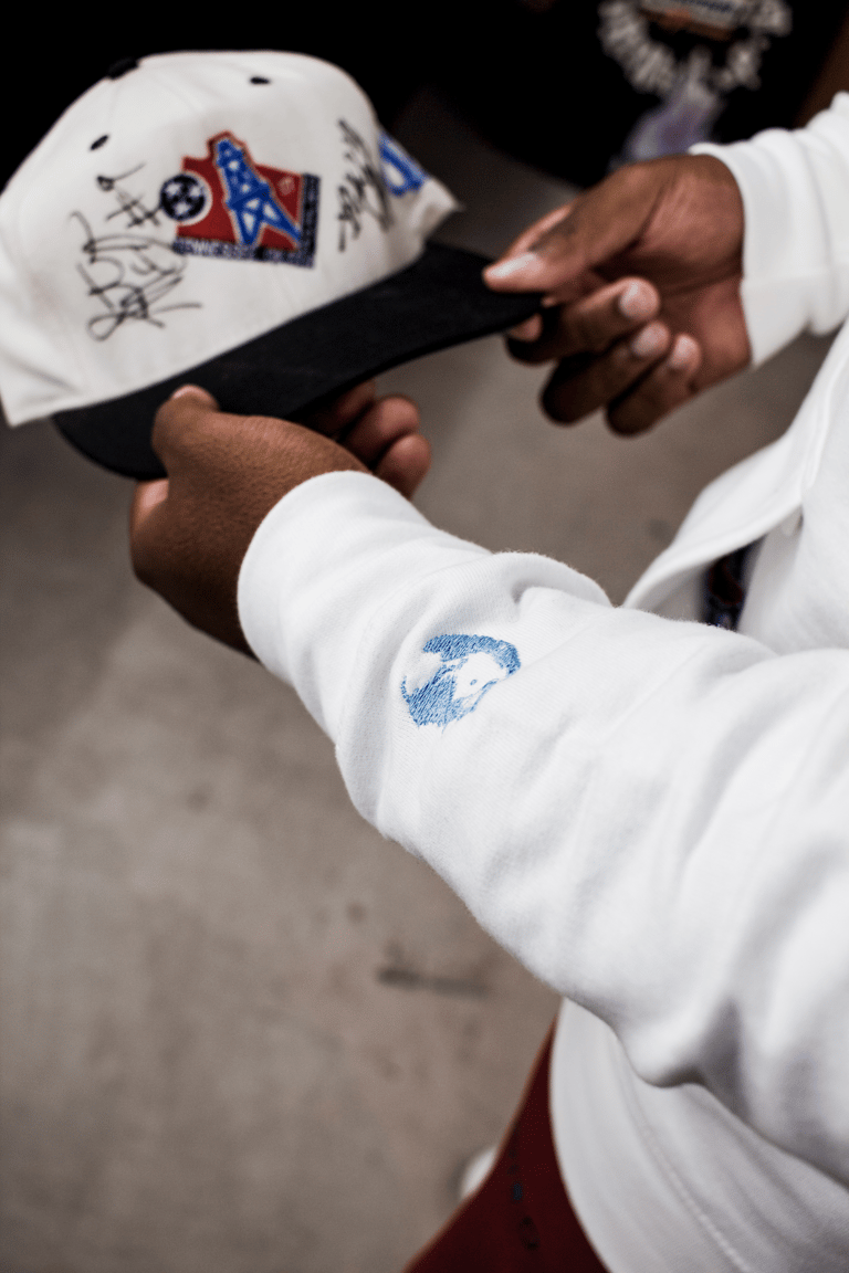 '97 Home Team Hoodie - White Image 4
