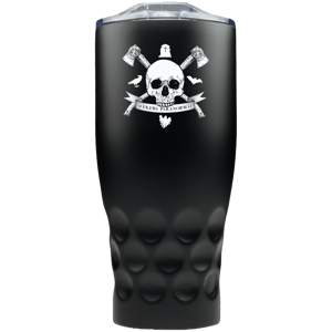 Haunted Saginaw Crest Stainless Steel Travel Mug