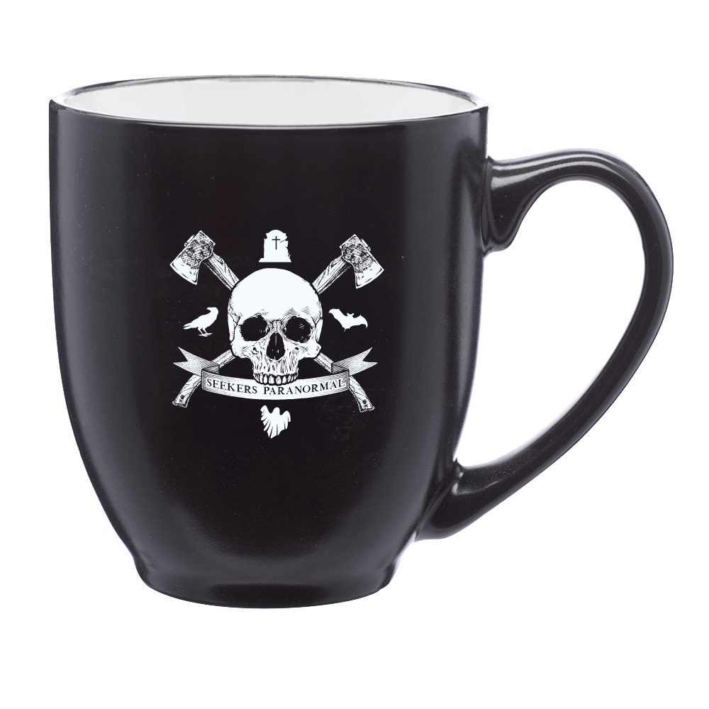 Haunted Saginaw Crest 16 oz. Bistro Style Mug Haunted Saginaw