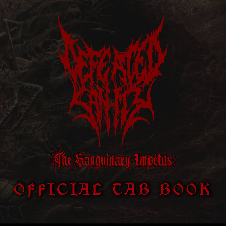 Image of OFFICIAL TAB BOOK - The Sanguinary Impetus