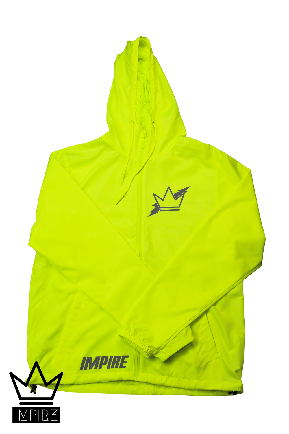 Image of LIGHTBOLT REFLECTIVE RAIN JACKET (NEON YELLOW)