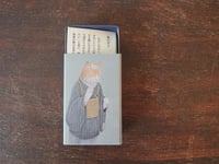 Image 1 of 10 CAT AND MOUSE CARDS IN MATCH BOX.