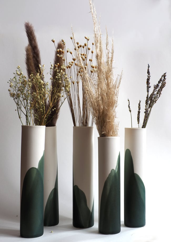 Soliflore vert orage