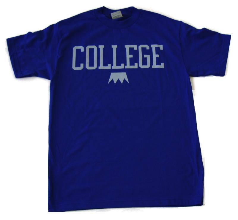 UC = Undrcrwn College — Undrcrwn COLLEGE T-Shirt BLUE