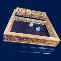 Image 1 of Horseman themed Shut the Box Game