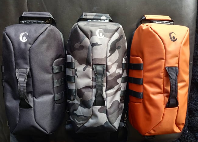 HYBRID SLING™ - Security Bag - Secure Orange - Smell Proof | RFID Blocking