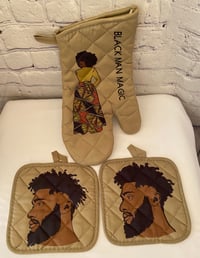 Image 3 of Personalize customize Pot holders  a set of 3 $12 all items are made to order when payments clears 