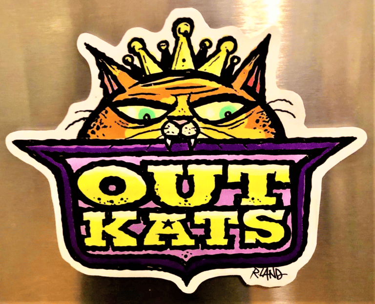 New! Outkats jumbo magnet art