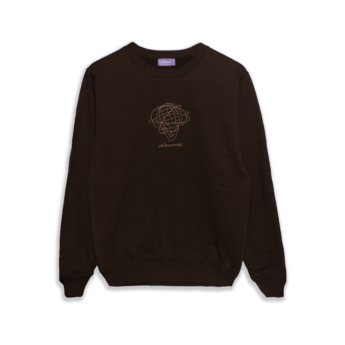 Image of MONTEIRO Crewneck - Brown/Brown