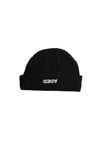 DEDA BLACK CABLE BEANIE