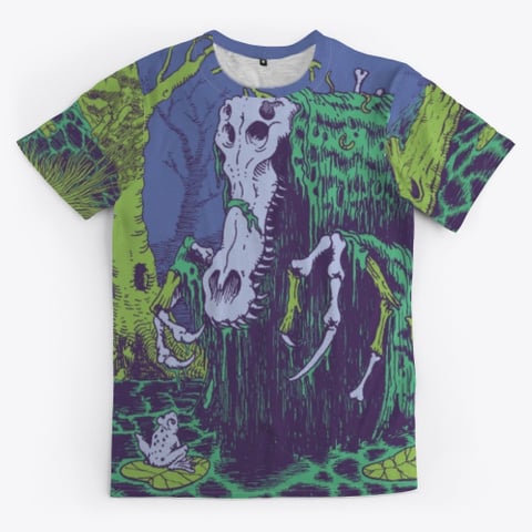 From the Mire Cover Art All-Over Printed Shirt (MADE TO ORDER)