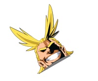 All Might Peeker