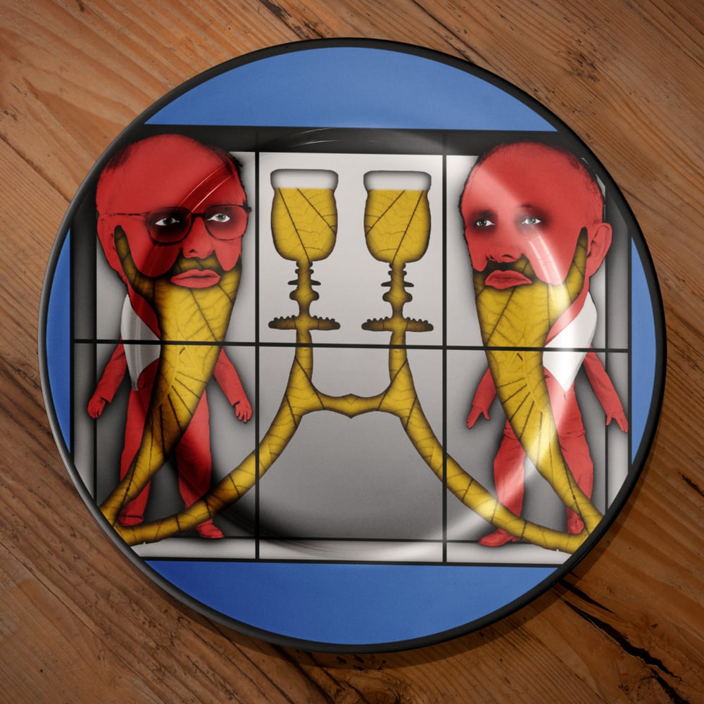 Image of BEARDTOAST: Gilbert + George plate