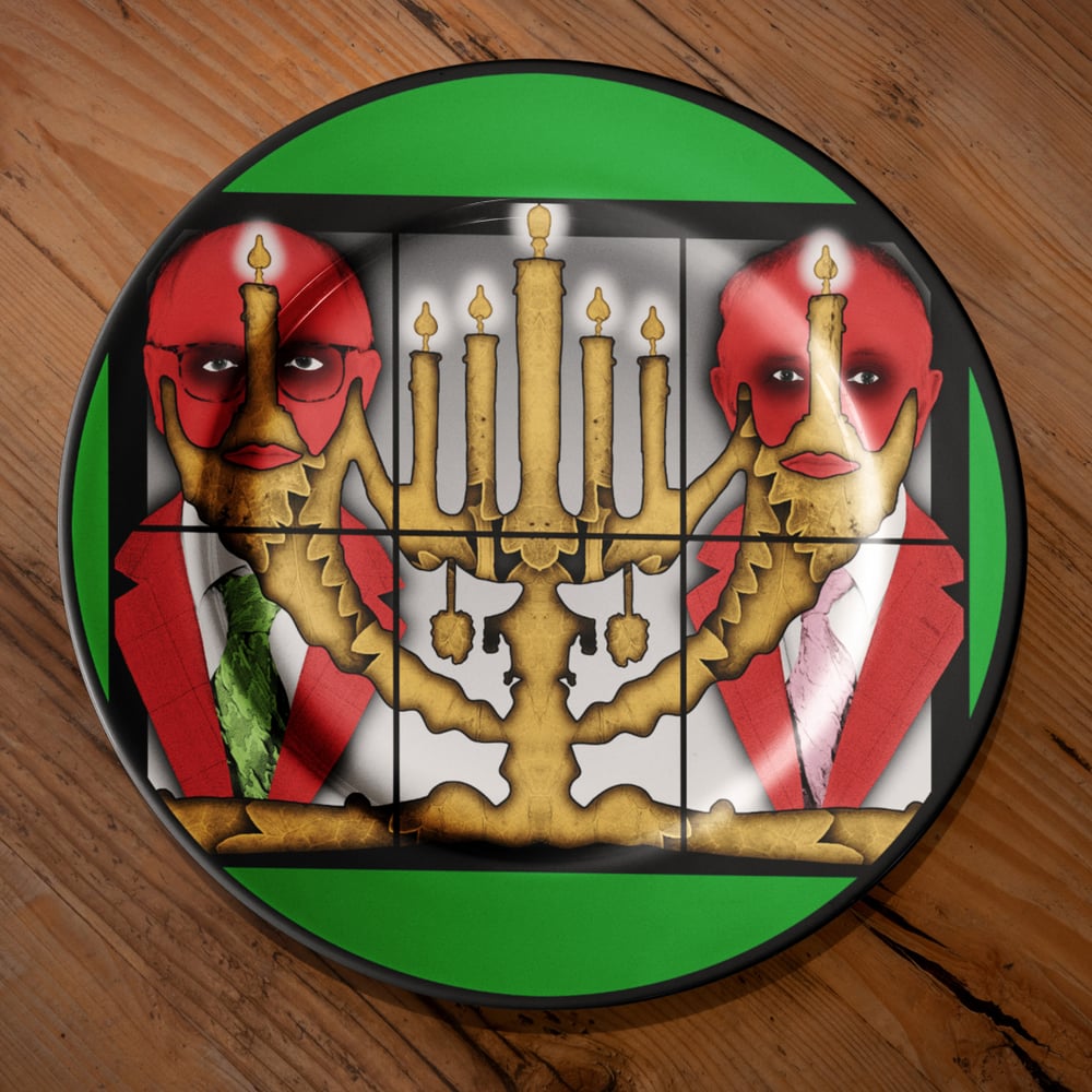 Image of BEARDLIGHT: Gilbert + George plate