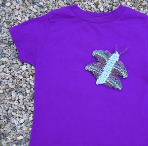 Image of Purple butterfly kids/toddler tee
