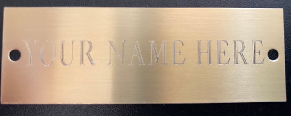 Image of Name Plaque