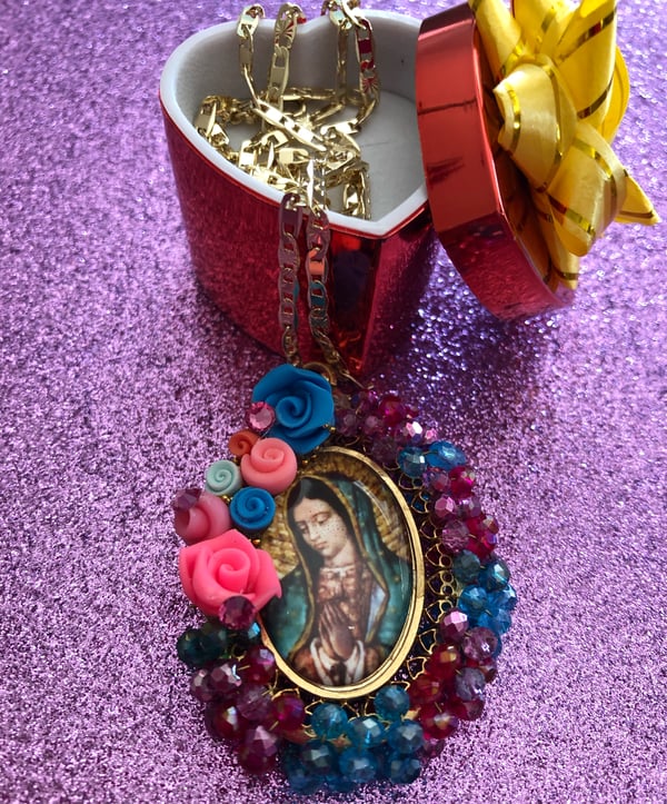 Image of Virgencita Pendant Necklace 