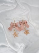 Image 4 of Rose Gold Starry Earrings