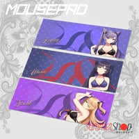 GENSHIN IMPACT BIKINI VER ( MONA , KEQING , FISCHL ) MOUSEPAD