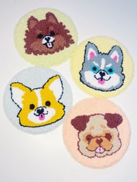 Image 1 of Dog Breed Mug Rug