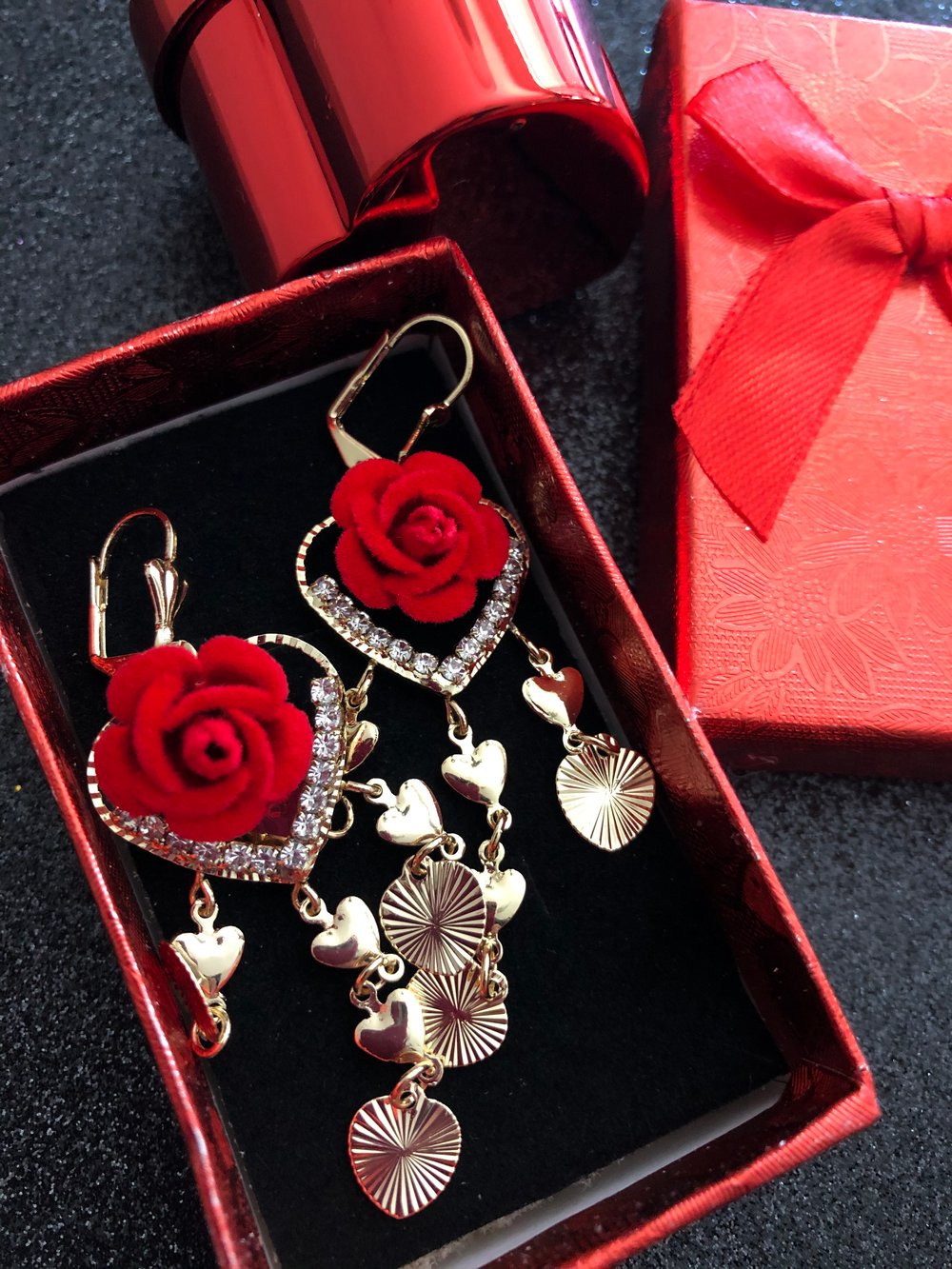 Red/Rositas Earrings